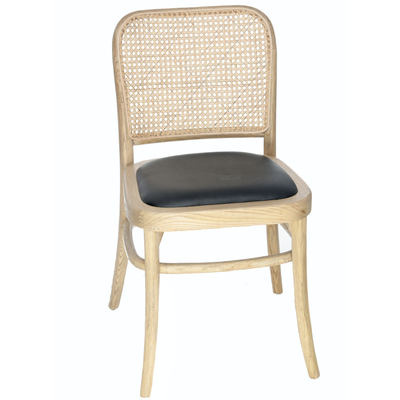 Chaise Cannage Cassidy Natural |  - Chaises
