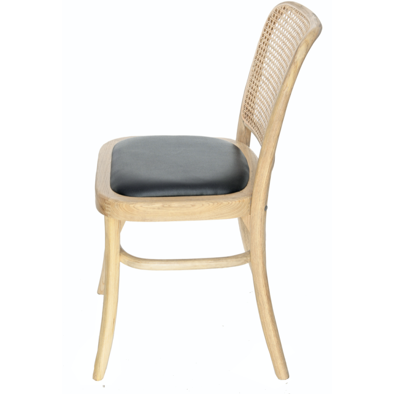 Chaise Cannage Cassidy Natural |  - Chaises