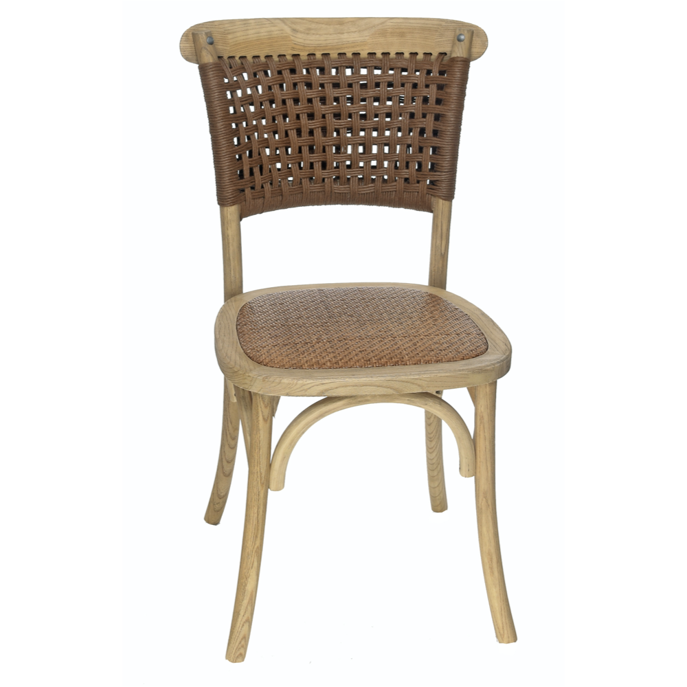 Chaise Tressée Cassidy Natural |  - Chaises