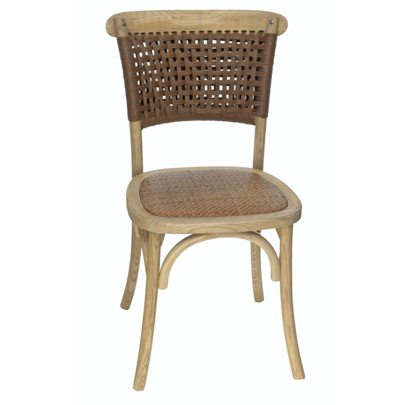 Chaise Tressée Cassidy Natural |  - Chaises