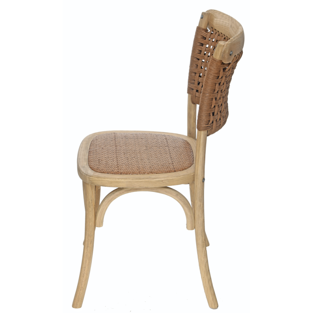 Chaise Tressée Cassidy Natural |  - Chaises