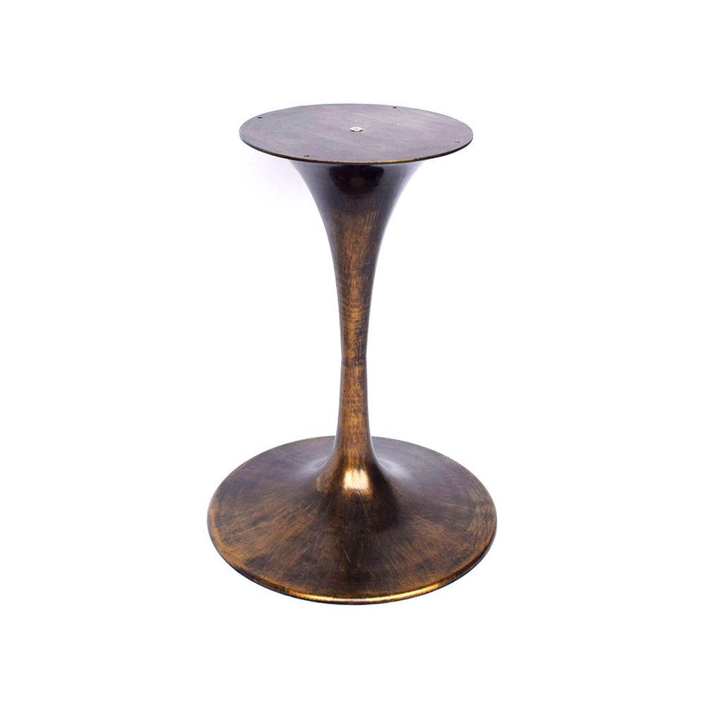 Pied tulipe bronze | L'Empreinte - Pieds de table