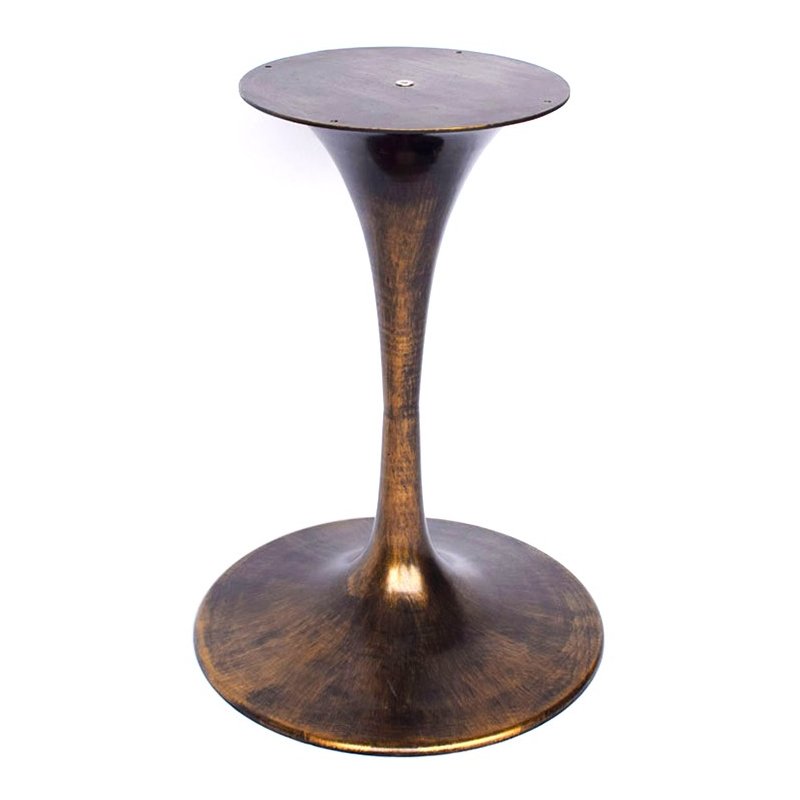 Pied tulipe bronze | L'Empreinte - Pieds de table