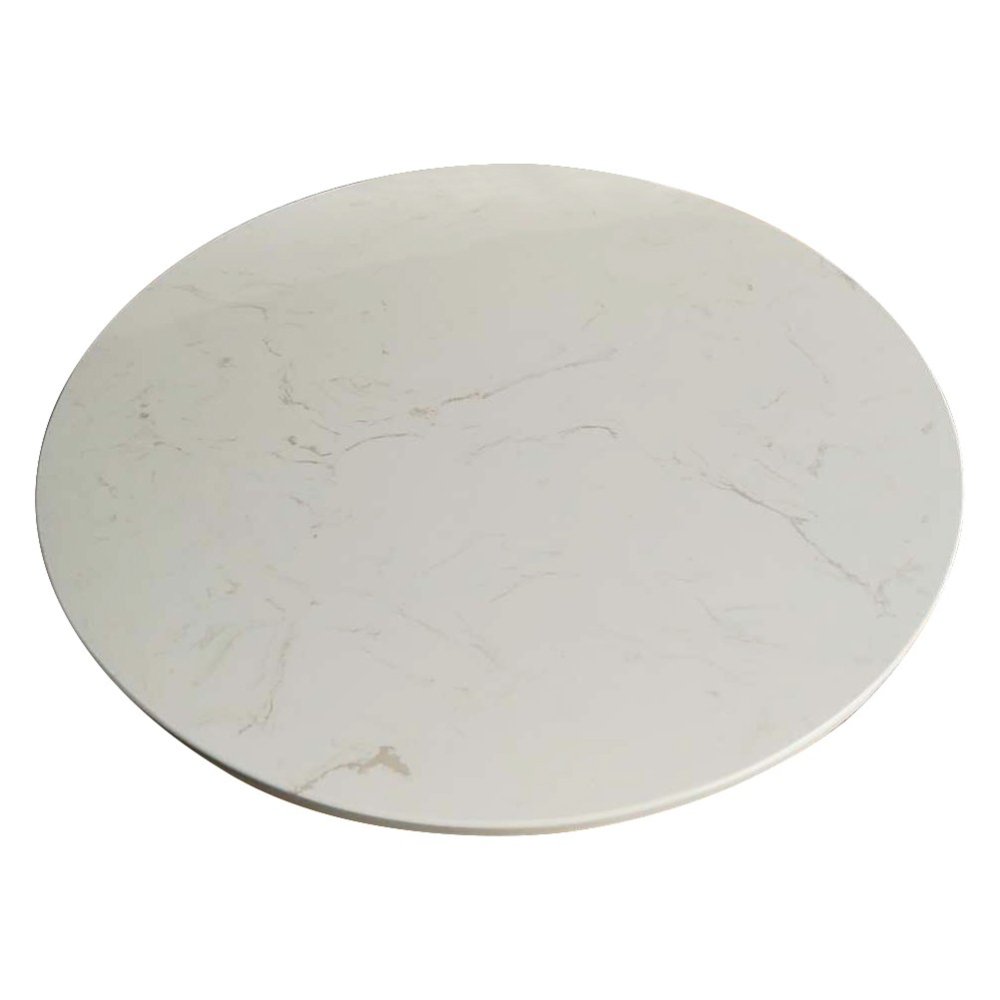 Plateau de table rond marbre artificiel |  - Plateaux de table