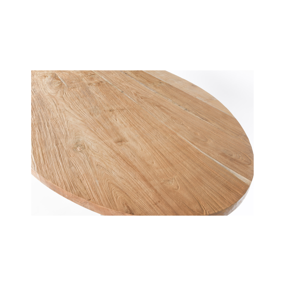 Table ovale Arya pied croisé | L'Empreinte - Tables à manger