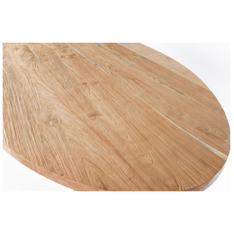 Table ovale Arya pied croisé | L'Empreinte - Tables à manger